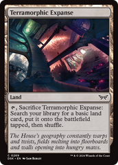 Terramorphic Expanse [Duskmourn: House of Horror] | Gate City Games LLC