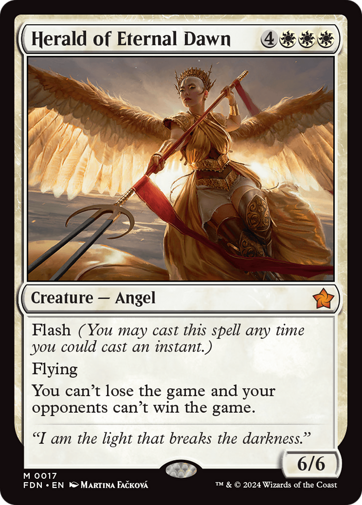 Herald of Eternal Dawn [Foundations] | Gate City Games LLC