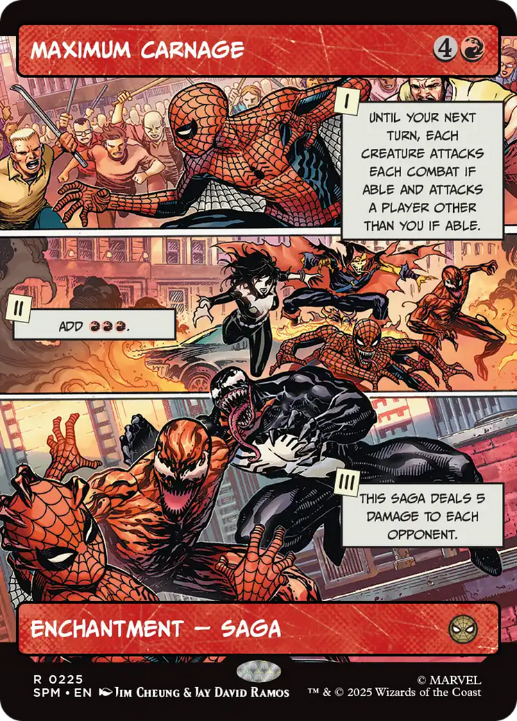 Maximum Carnage (Borderless) [Marvel's Spider-Man] | Gate City Games LLC