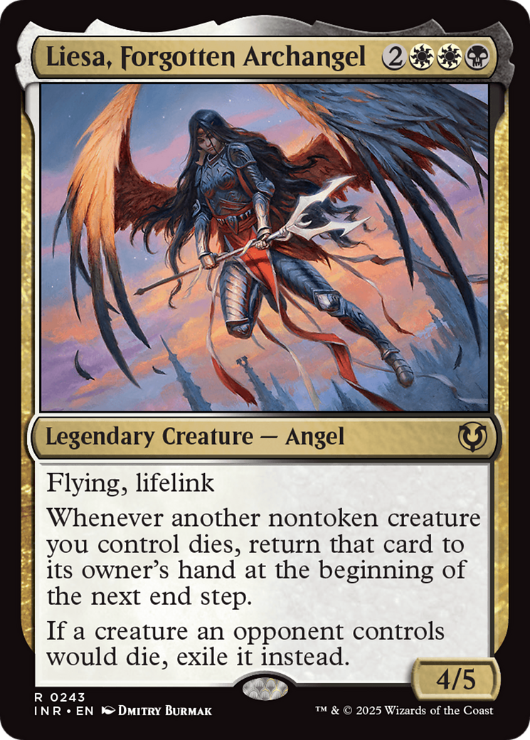 Liesa, Forgotten Archangel [Innistrad Remastered] | Gate City Games LLC