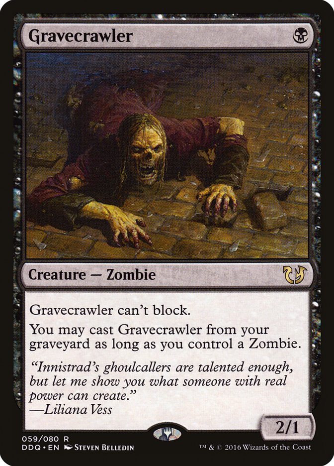 Gravecrawler [Duel Decks: Blessed vs. Cursed] | Gate City Games LLC