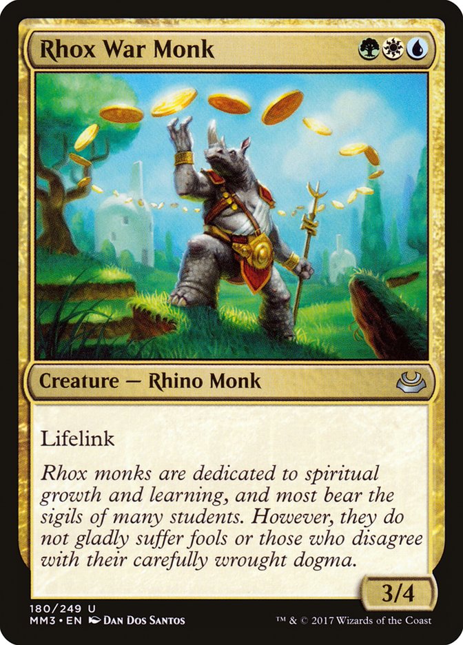 Rhox War Monk [Modern Masters 2017] | Gate City Games LLC