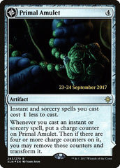 Primal Amulet // Primal Wellspring [Ixalan Prerelease Promos] | Gate City Games LLC