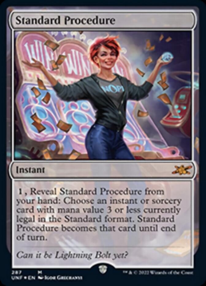 Standard Procedure (Galaxy Foil) [Unfinity] | Gate City Games LLC