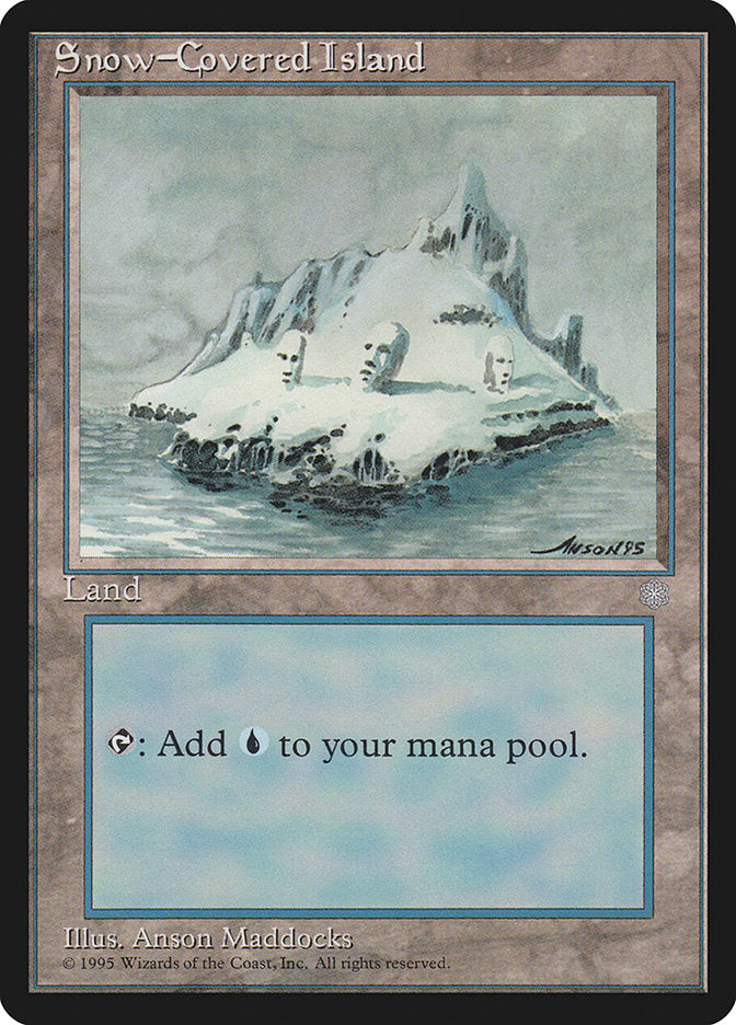 Snow-Covered Island [Ice Age] | Gate City Games LLC