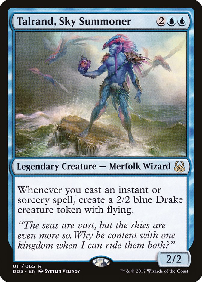 Talrand, Sky Summoner [Duel Decks: Mind vs. Might] | Gate City Games LLC