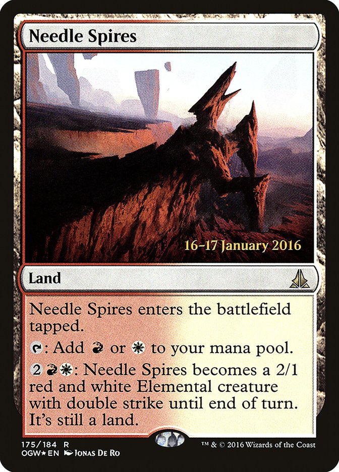 Needle Spires [Oath of the Gatewatch Prerelease Promos] | Gate City Games LLC