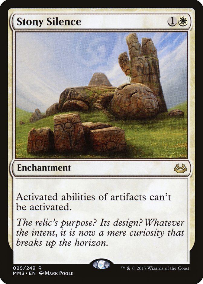 Stony Silence [Modern Masters 2017] | Gate City Games LLC