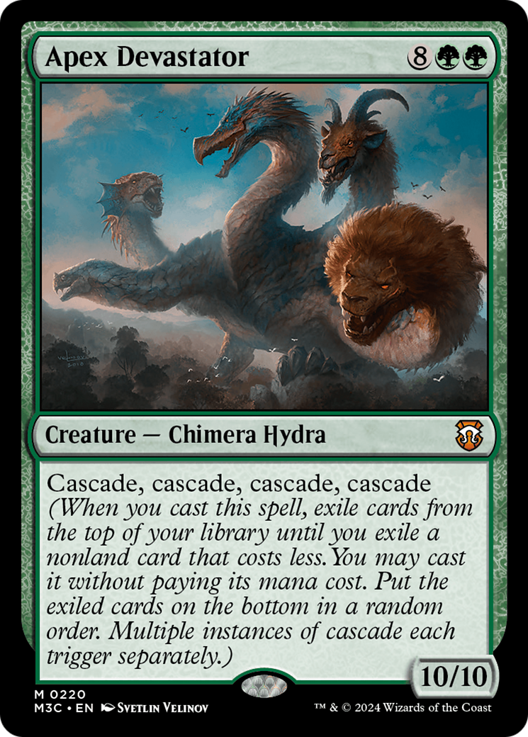 Apex Devastator (Ripple Foil) [Modern Horizons 3 Commander] | Gate City Games LLC