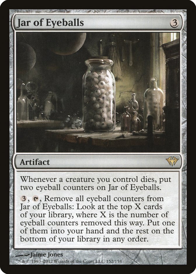 Jar of Eyeballs [Dark Ascension] | Gate City Games LLC