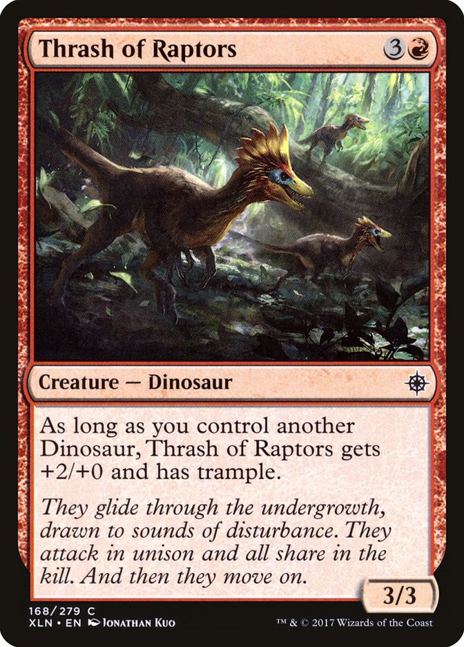 Thrash of Raptors [Ixalan] | Gate City Games LLC