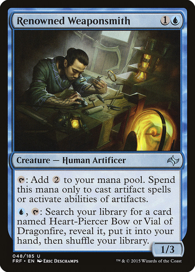 Renowned Weaponsmith [Fate Reforged] | Gate City Games LLC