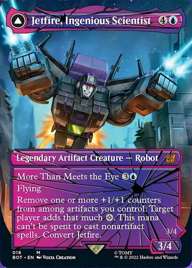 Jetfire, Ingenious Scientist // Jetfire, Air Guardian (Shattered Glass) [Transformers] | Gate City Games LLC