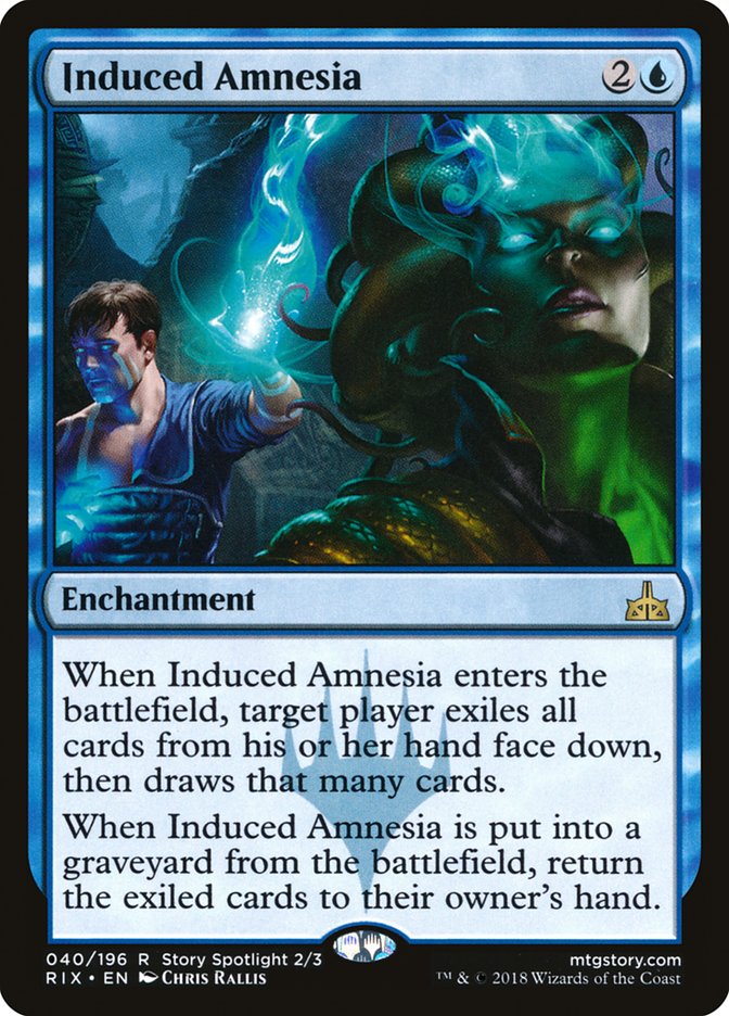 Induced Amnesia [Rivals of Ixalan] | Gate City Games LLC