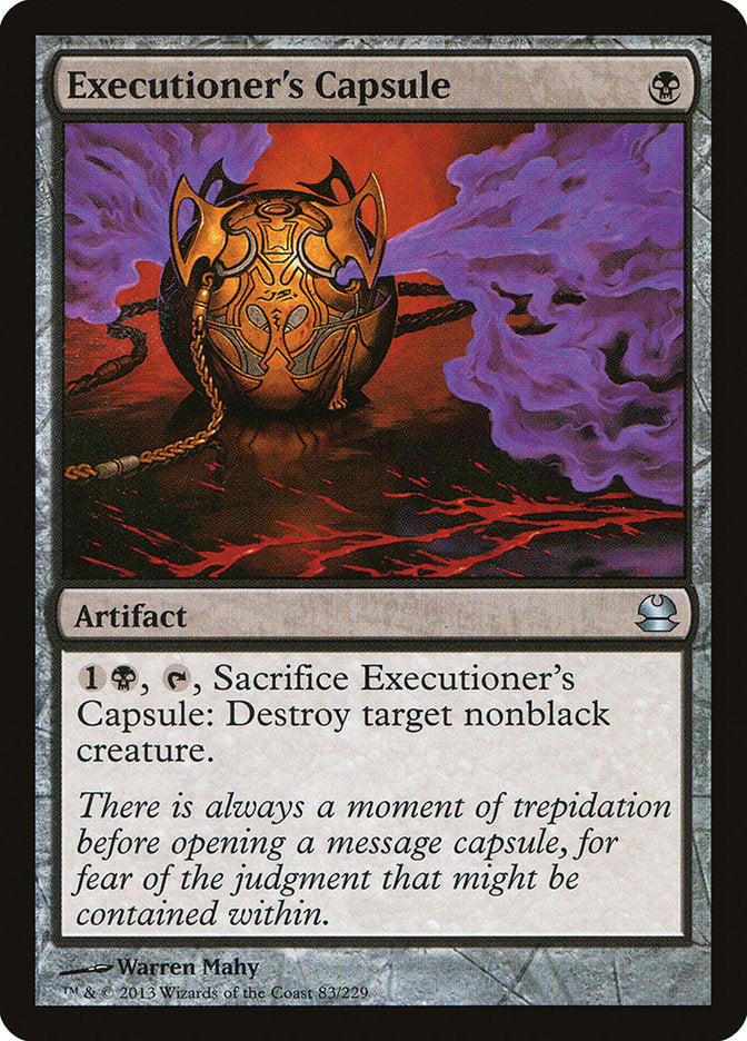 Executioner's Capsule [Modern Masters] | Gate City Games LLC