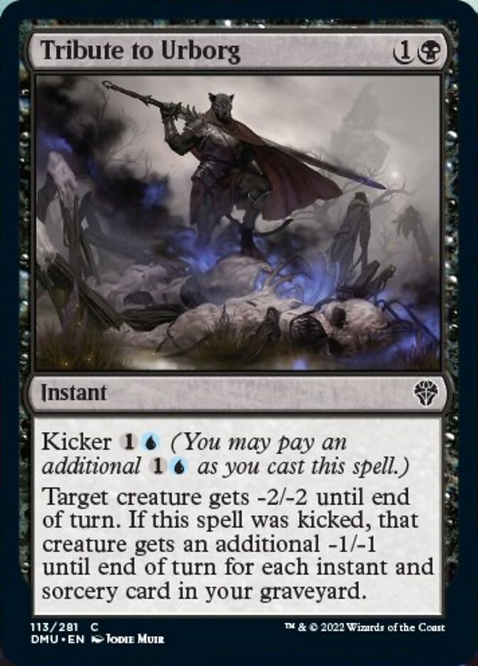 Tribute to Urborg [Dominaria United] | Gate City Games LLC