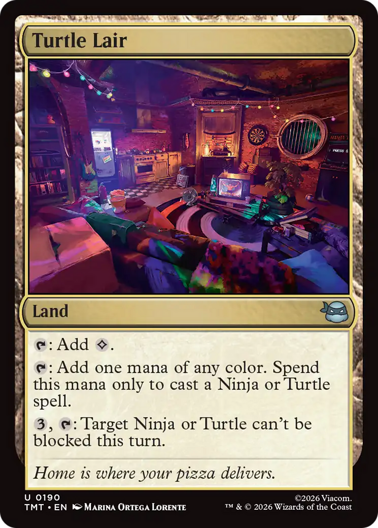 Turtle Lair [Teenage Mutant Ninja Turtles] | Gate City Games LLC