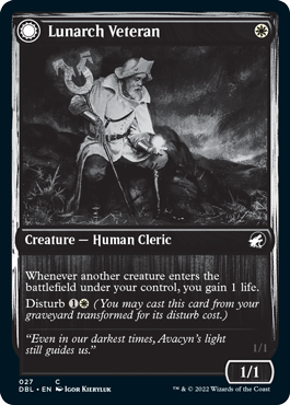 Lunarch Veteran // Luminous Phantom [Innistrad: Double Feature] | Gate City Games LLC