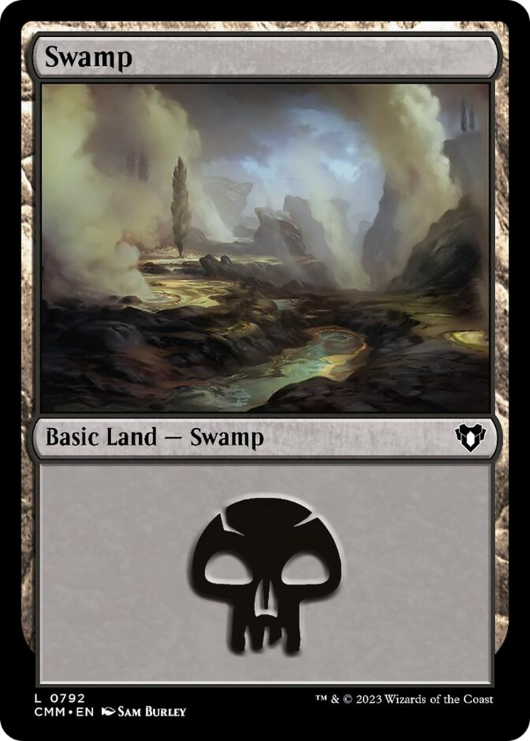 Swamp (792) [Commander Masters] | Gate City Games LLC