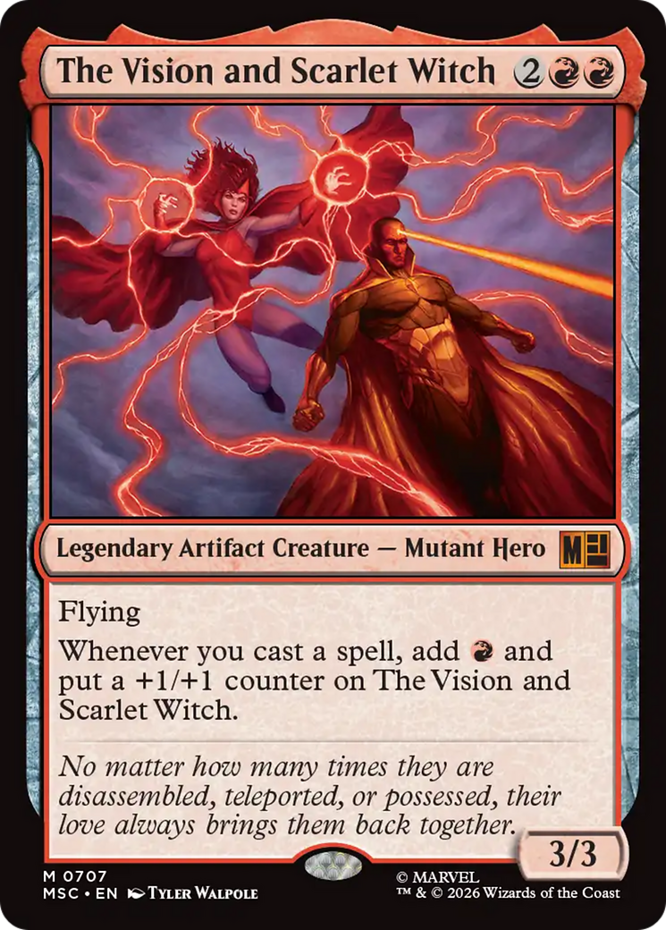 The Vision and Scarlet Witch [Marvel Super Heroes Commander] | Gate City Games LLC