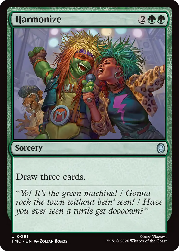 Harmonize [Teenage Mutant Ninja Turtles Commander] | Gate City Games LLC