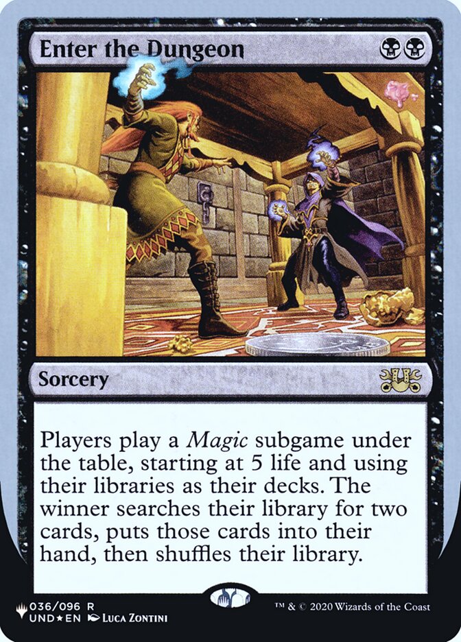 Enter the Dungeon (Unfinity Foil Edition) [The List] | Gate City Games LLC