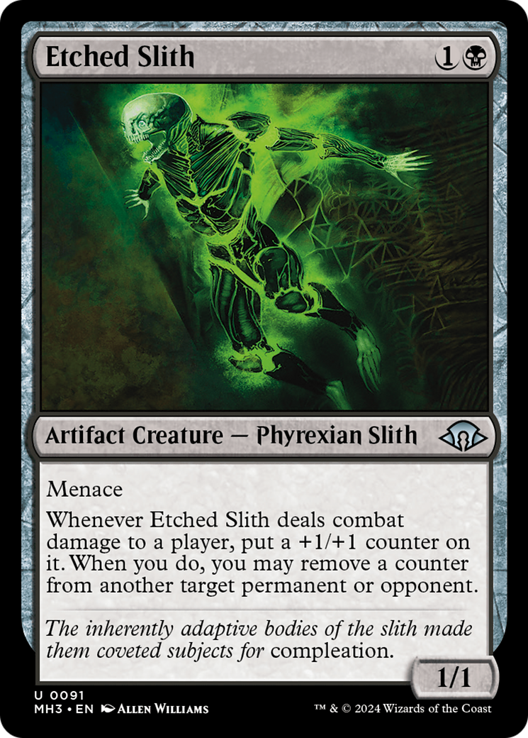 Etched Slith [Modern Horizons 3] | Gate City Games LLC