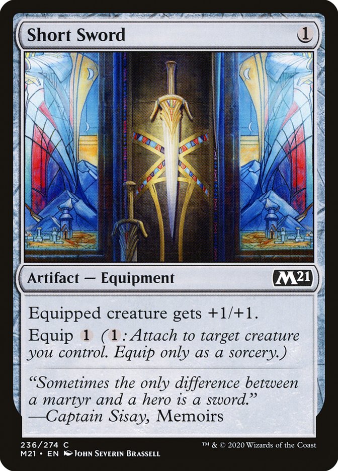 Short Sword [Core Set 2021] | Gate City Games LLC
