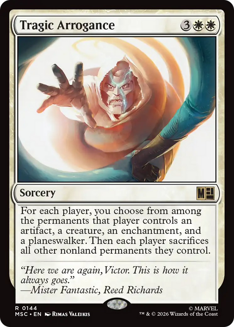Tragic Arrogance [Marvel Super Heroes Commander] | Gate City Games LLC