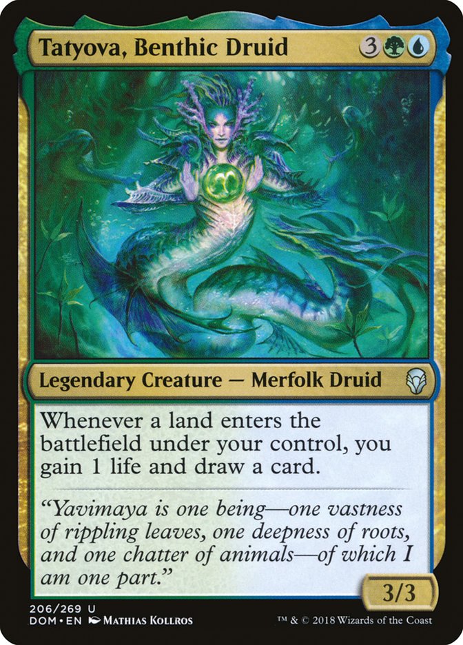 Tatyova, Benthic Druid [Dominaria] | Gate City Games LLC