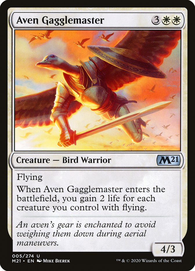 Aven Gagglemaster [Core Set 2021] | Gate City Games LLC