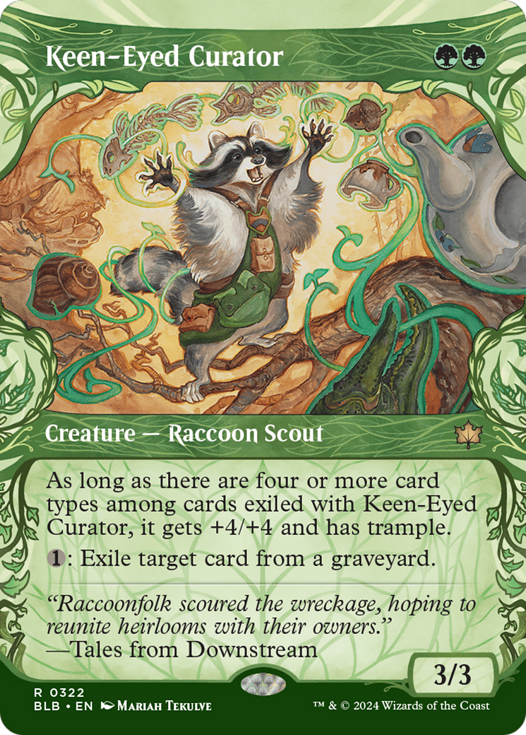 Keen-Eyed Curator (Showcase) [Bloomburrow] | Gate City Games LLC