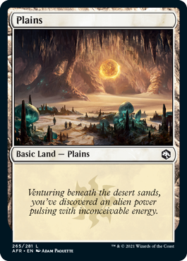 Plains (265) [Dungeons & Dragons: Adventures in the Forgotten Realms] | Gate City Games LLC