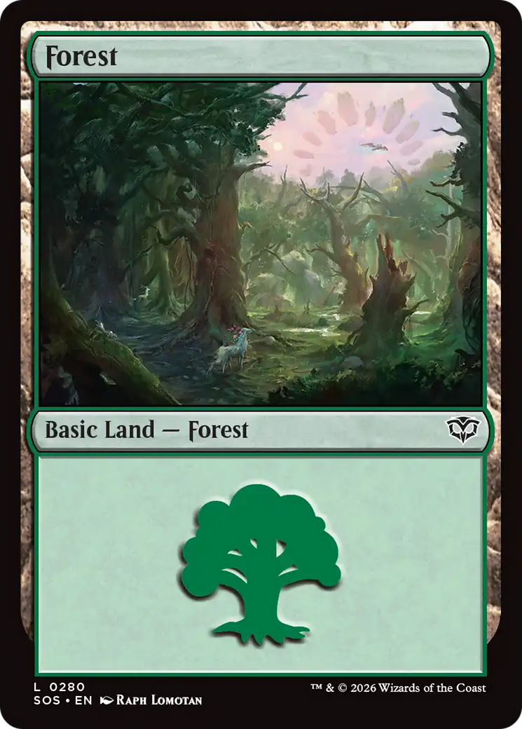 Forest (0280) [Secrets of Strixhaven] | Gate City Games LLC