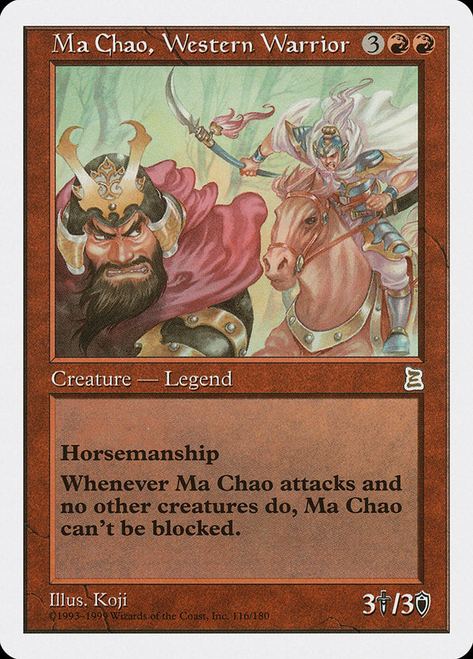 Ma Chao, Western Warrior [Portal Three Kingdoms] | Gate City Games LLC