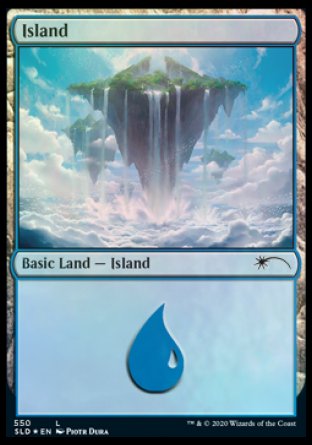 Island (Above the Clouds) (550) [Secret Lair Drop Promos] | Gate City Games LLC