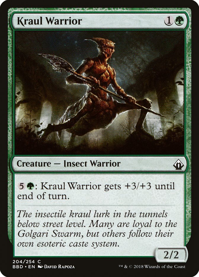 Kraul Warrior [Battlebond] | Gate City Games LLC