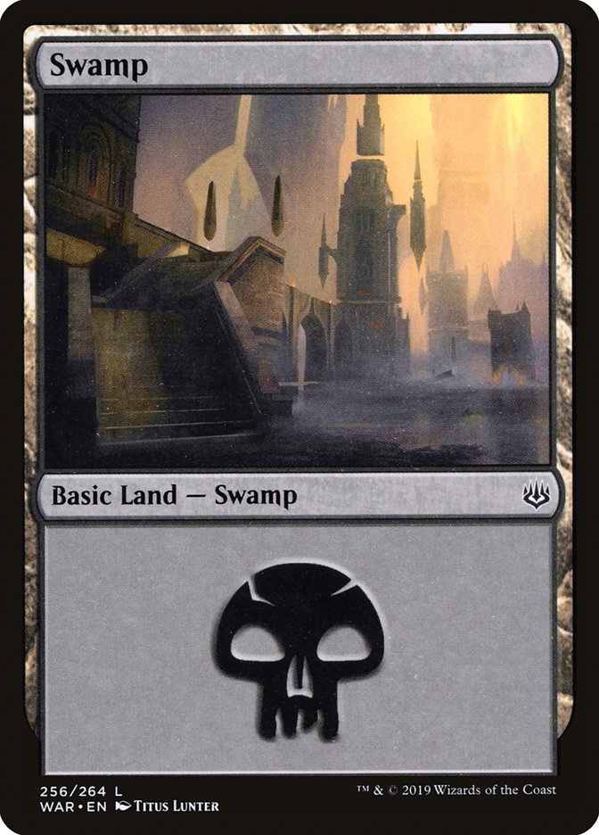 Swamp (256) [War of the Spark] | Gate City Games LLC