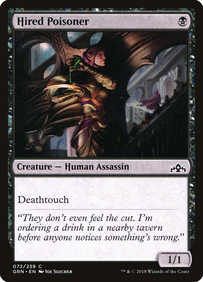 Hired Poisoner [Guilds of Ravnica] | Gate City Games LLC