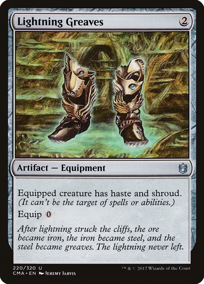 Lightning Greaves [Commander Anthology] | Gate City Games LLC