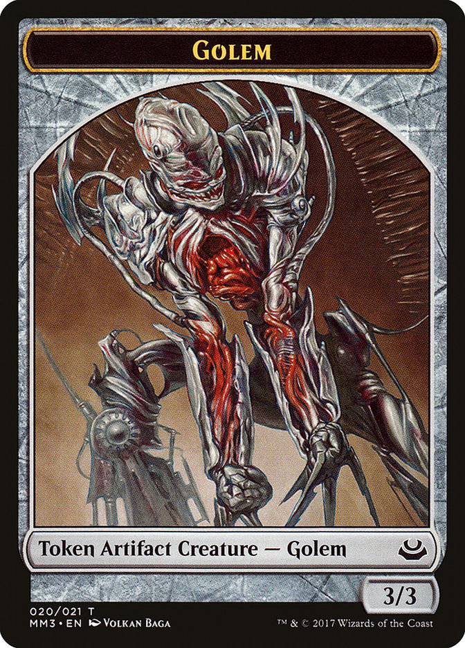 Golem Token [Modern Masters 2017 Tokens] | Gate City Games LLC