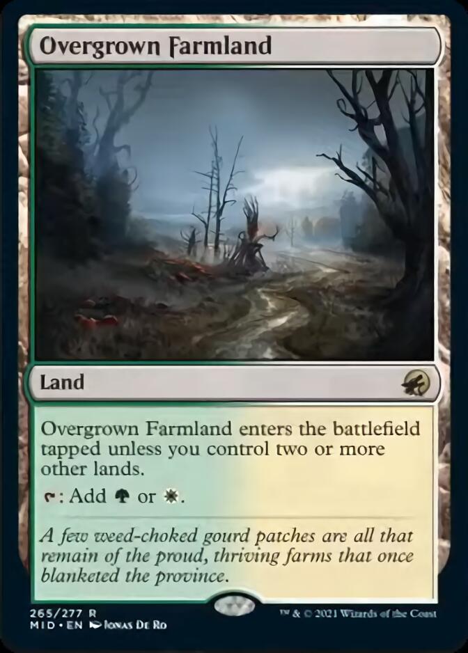 Overgrown Farmland [Innistrad: Midnight Hunt] | Gate City Games LLC