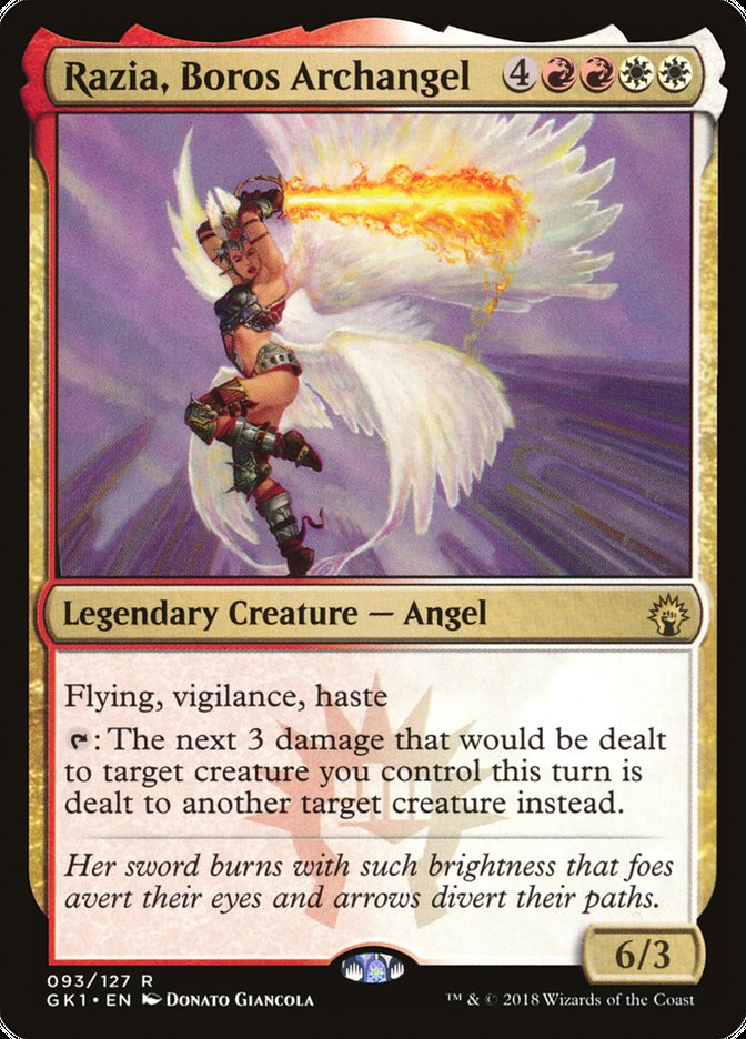 Razia, Boros Archangel [Guilds of Ravnica Guild Kit] | Gate City Games LLC
