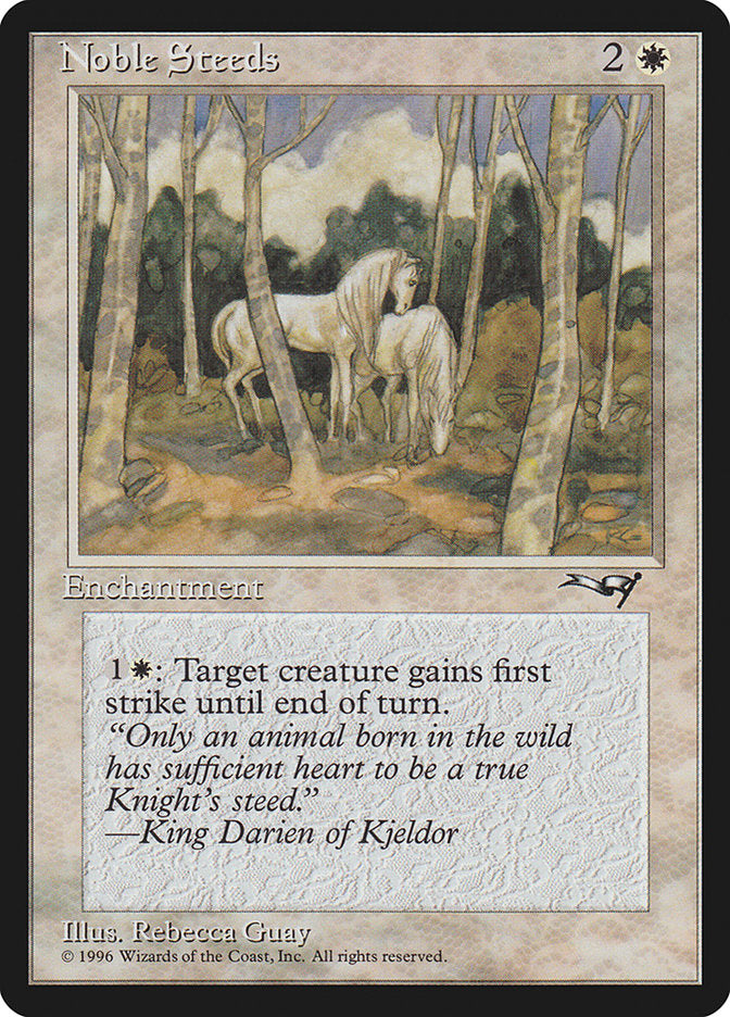 Noble Steeds (Grazing) [Alliances] | Gate City Games LLC