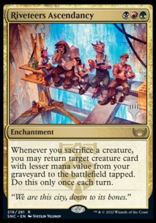 Riveteers Ascendancy (Promo Pack) [Streets of New Capenna Promos] | Gate City Games LLC