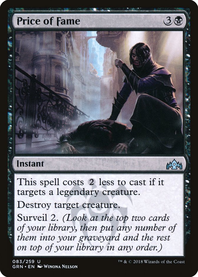 Price of Fame [Guilds of Ravnica] | Gate City Games LLC