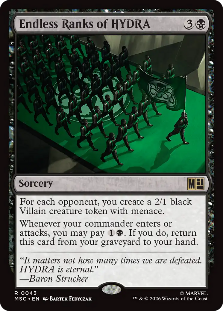 Endless Ranks of HYDRA [Marvel Super Heroes Commander] | Gate City Games LLC