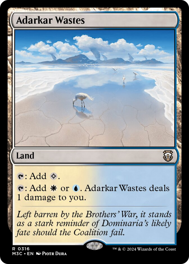 Adarkar Wastes [Modern Horizons 3 Commander] | Gate City Games LLC