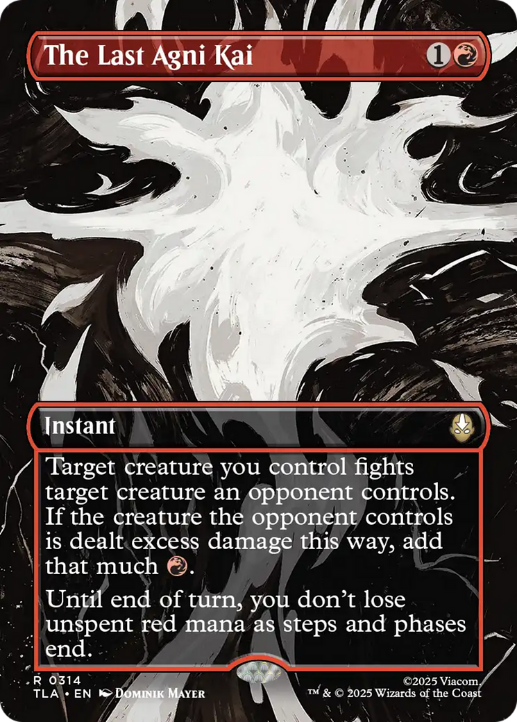 The Last Agni Kai (Borderless) [Avatar: The Last Airbender] | Gate City Games LLC