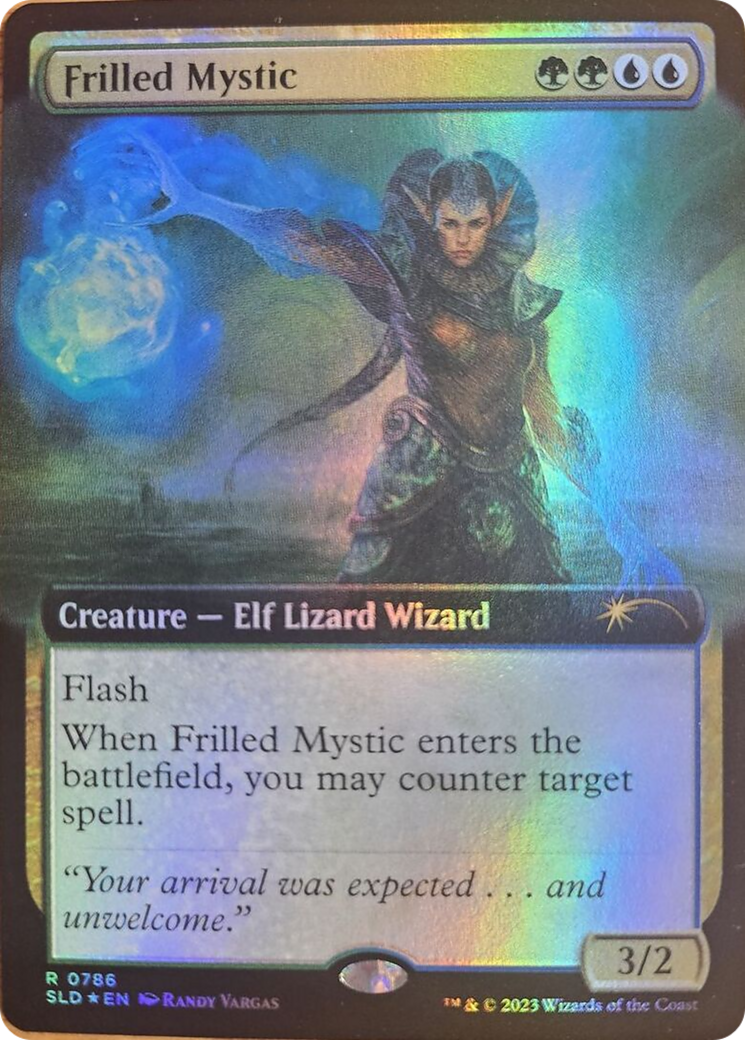 Frilled Mystic (Extended Art) [Secret Lair Drop Series] | Gate City Games LLC